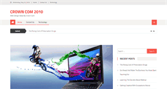 Desktop Screenshot of crowncom2010.org